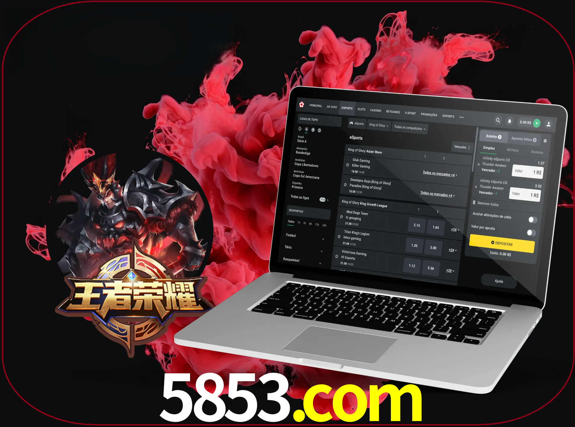 Um jogo global que conquistou os corações dos utilizadores de todo o mundo e que foi desenvolvido na China está disponível no 5853.