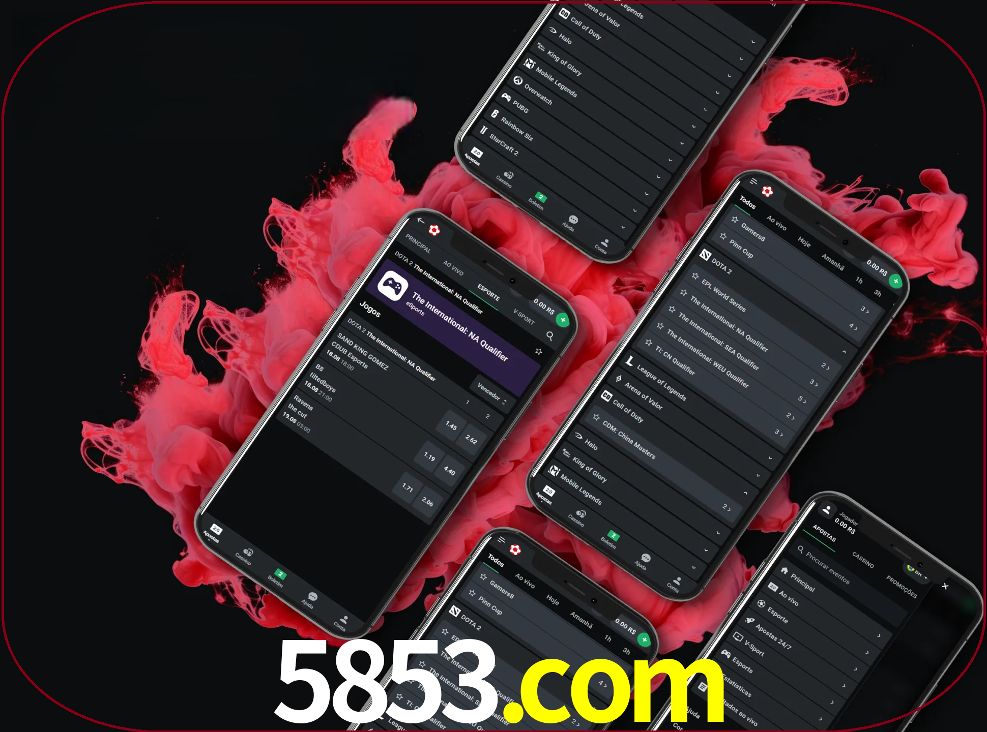 Se o seu smartphone não for compatível com a aplicação, esta opção do 5853 ajudá-lo-á a desfrutar do jogo.